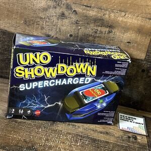 UNO Showdown Supercharged Card Game NEW Mattel